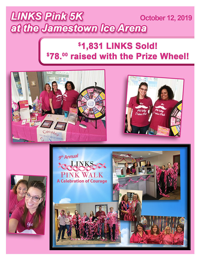 $1,831 LINKS Sold! $78 raised with the Prize Wheel!